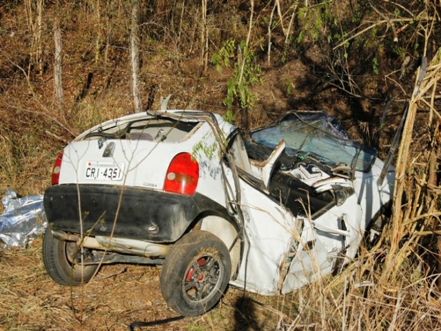 Acidente na BA 120 deixa dois mortos e um ferido: vitimas so de Coit