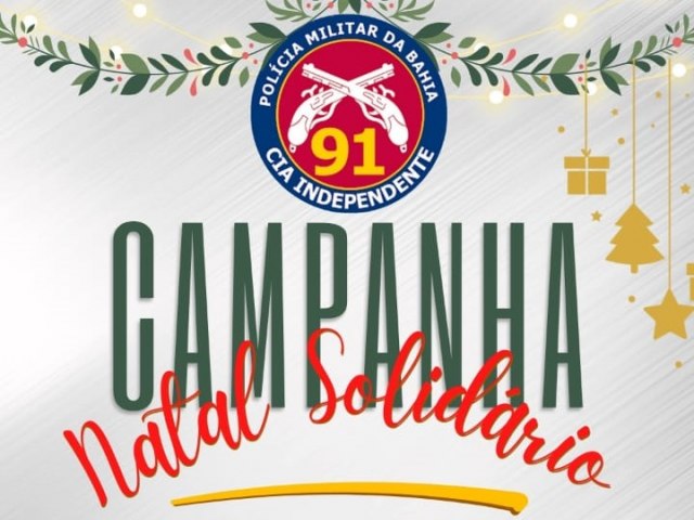 91 CIPM LANA CAMPANHA NATAL SOLIDRIO