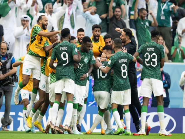 Deu zebra; Argentina perde para Arábia Saudita em sua estréia na Copa 2022