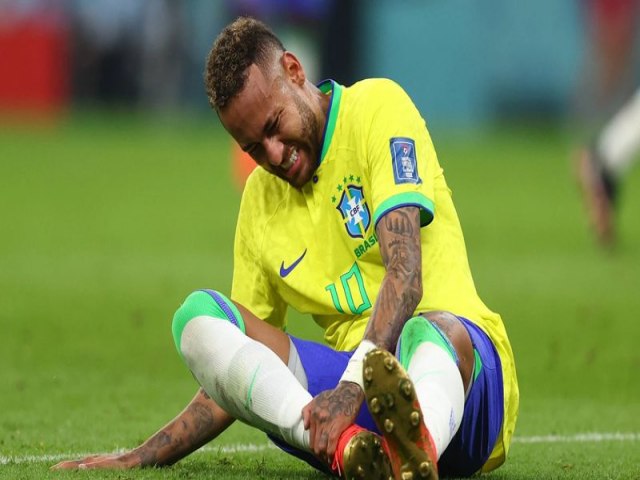 Neymar está fora dos próximos jogos do Brasil