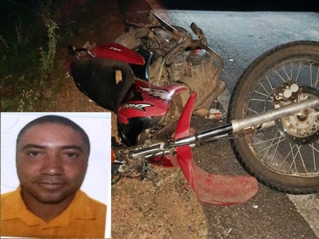 Motociclista morre aps colidir com animal na pista na BA 411