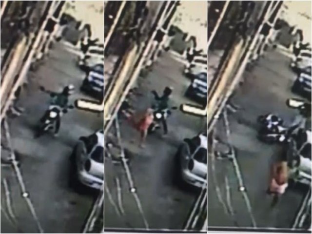 Homem reage a assalto e escapa da morte em Salvador, veja vdeo