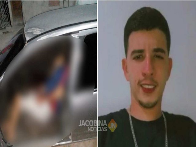 Homem  morto a tiros dentro de carro no bairro Jacobina III