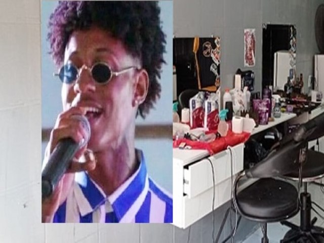 Jovem cantor  surpreendido e assassinado a tiros enquanto cortava o cabelo