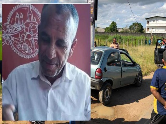 Pastor morre aps carro colidir contra poste prximo ao Hospital ACM, em Conceio do Jacupe