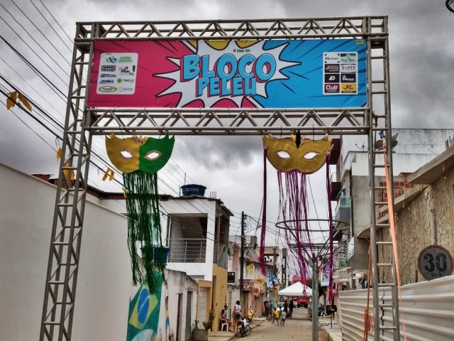 Capim Grosso: 3 dia de Carnaval ser festejado na Rua Rural pelo Bloco PELEU , confira vdeo