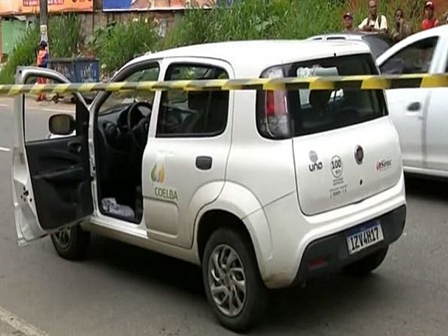 Homem  executado dentro de carro de empresa terceirizada da Coelba em Salvador