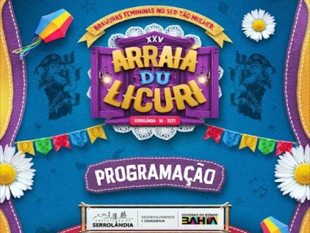 Arrai du Licuri em Serrolndias de 09 a 11 de junho, confira a programao