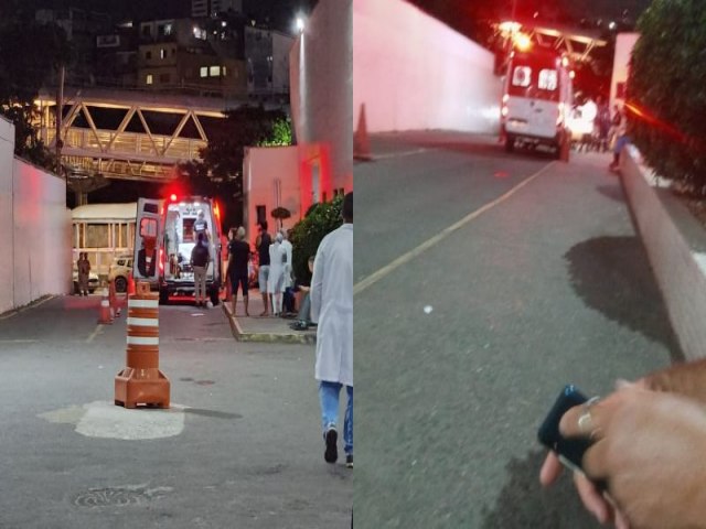 Homem  retirado de ambulncia e morto em frente a hospital em Salvador