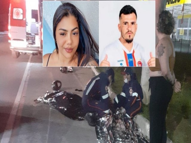 Jogador da Seleo de Porto Seguro e amiga morrem em coliso de moto com poste na BR-367