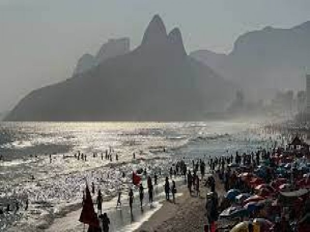 Rio registra sensação térmica de 47,2 graus e temperatura chega perto de 40 graus em meio a onda de calor