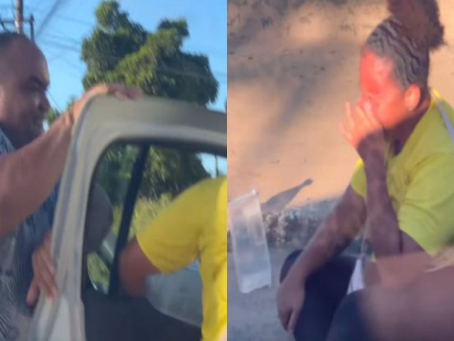 Motorista de aplicativo agride e expulsa passageira de carro em Salvador, veja vdeo