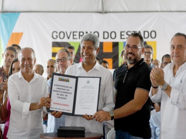Governo da Bahia inaugura obras estruturantes e anuncia novos investimentos em Serrolndia