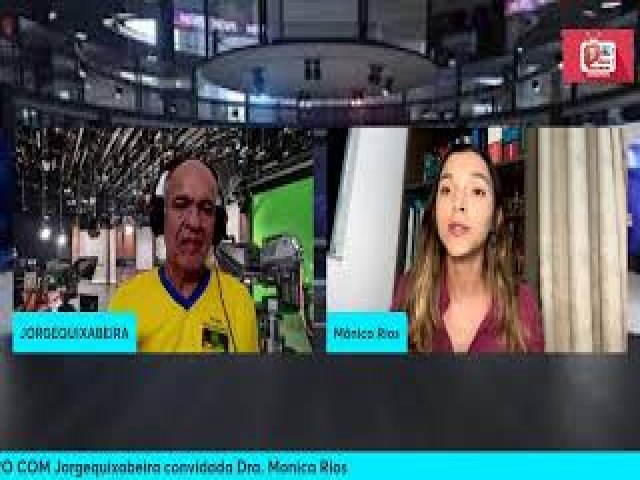 Dr Monica Rios foi a convidada do Programa Bate Papo com Jorgequixabeira