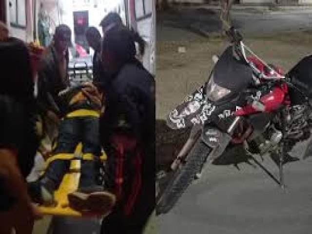 Coliso entre motos deixa dois feridos na Avenida Centenrio em Jacobina