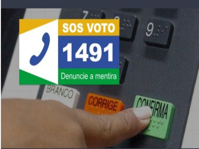 SOS Voto: saiba como funciona o nmero para denunciar mentiras sobre as Eleies 2024