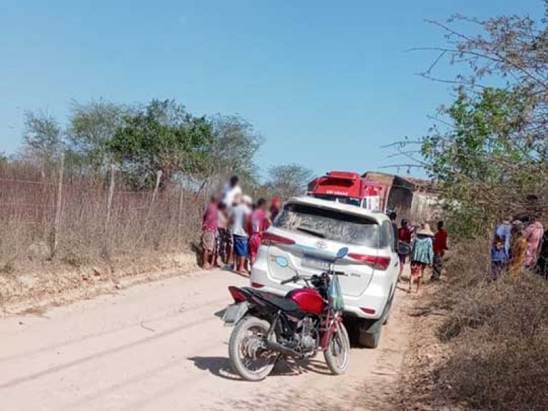 Mulher morre e homem fica ferido em acidente de moto na zona rural de Araci