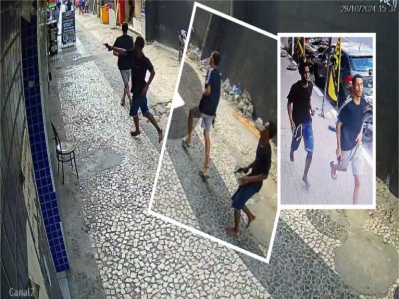 Criminosos deixam um morto e dois feridos no centro de Feira de Santana, assista