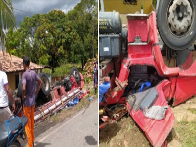 Caminhoneiro de Jacobina morre em acidente na Regio Metropolitana de Salvador