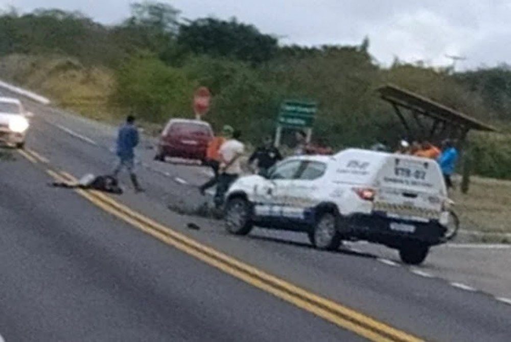 Acidente fatal na BR-324: motociclista morre no acesso � Itapeipu, em Jacobina