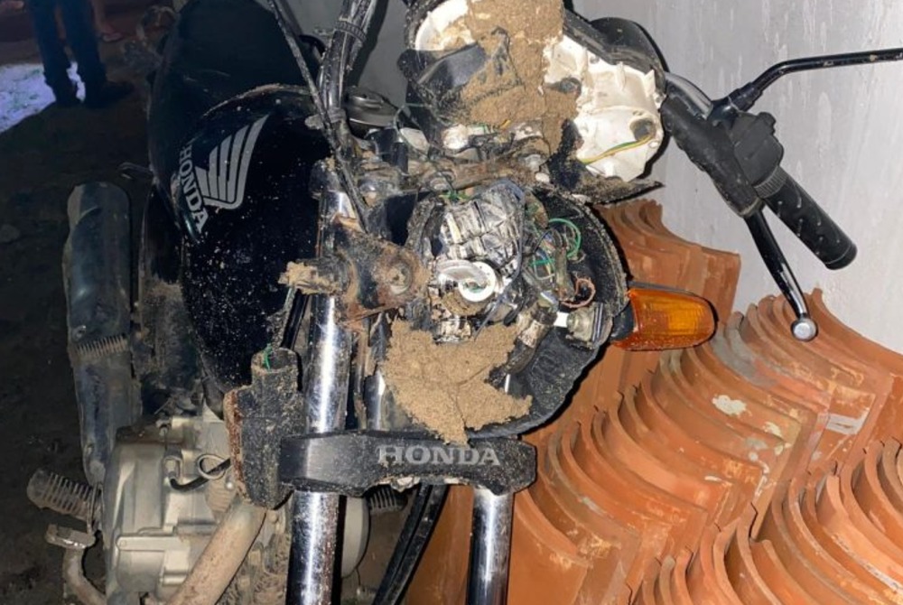 Motociclista fica ferido ap�s acidente na zona rural de Concei��o do Coit� e se recusa a ir para o hospital