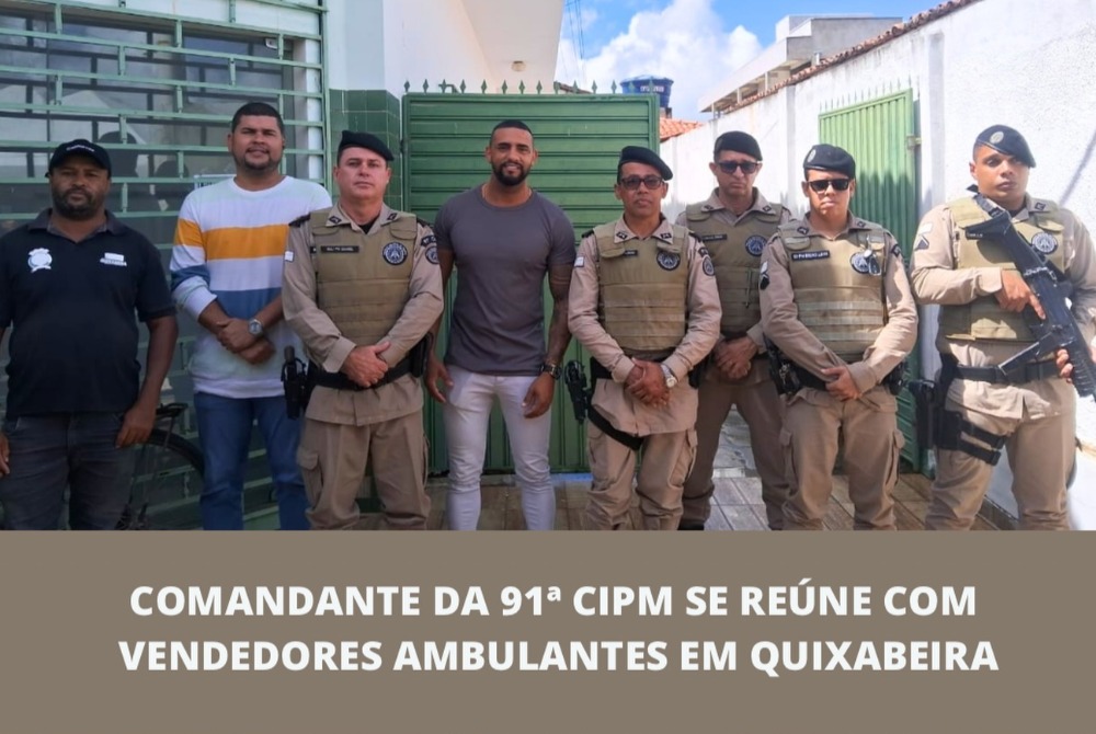 REUNI�O COM VENDEDORES AMBULANTES EM QUIXABEIRA