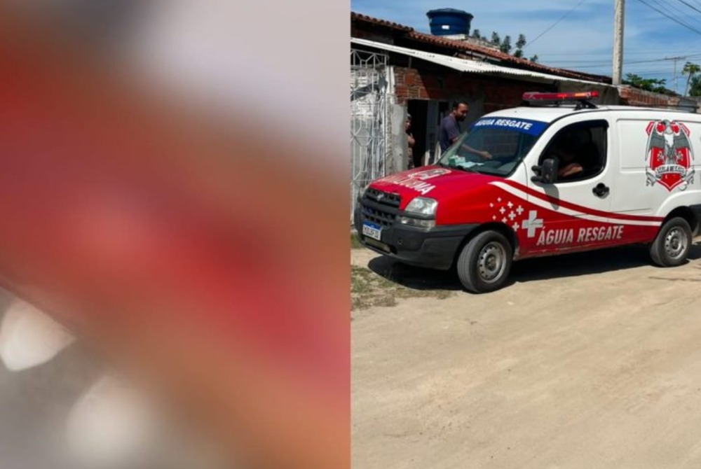Homem sofre corte profundo na perna ap�s disco de makita quebrar enquanto amolava enxada no bairro Casas Populares em Concei��o do Coit�