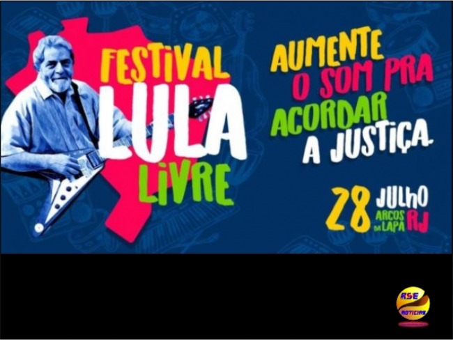 Festival Lula Livre no Rio mobiliza caravanas de vrios estados do pas