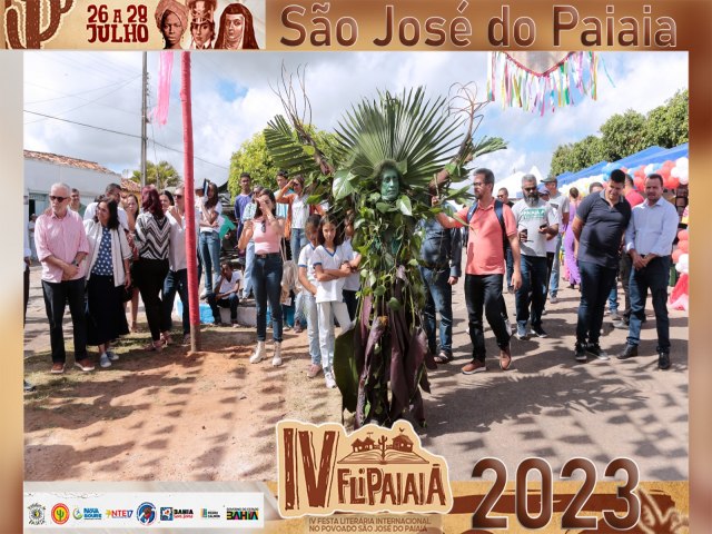Festa literria internacional de Paiaia bate recorde de pblico em 2023!