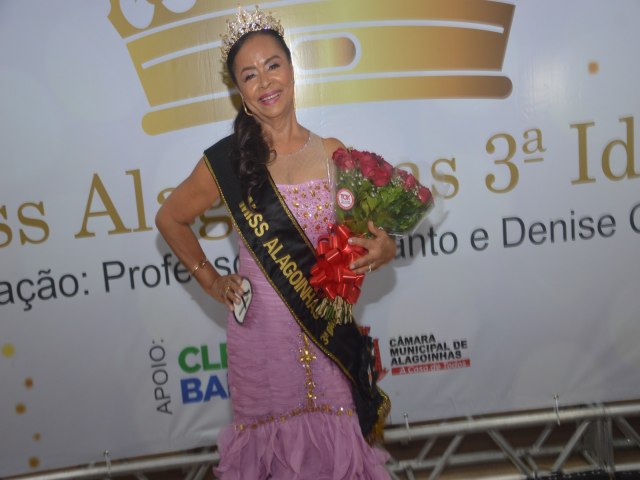 Alagoinhas escolhe sua representante do concurso Miss Bahia Terceira Idade