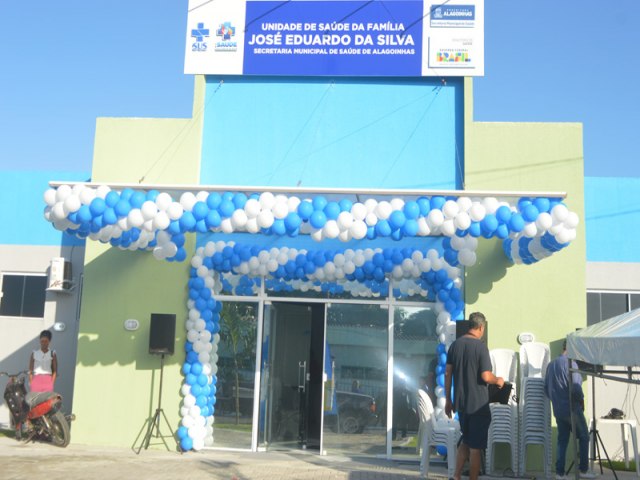Nova unidade de sade do Pedro Braga  inaugurado em Alagoinhas 