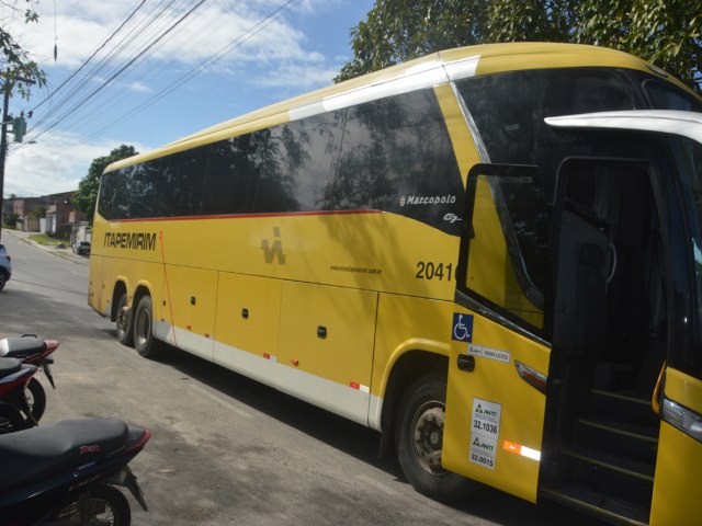 nibus interestadual da Itapemirim  assaltado prximo a Alagoinhas