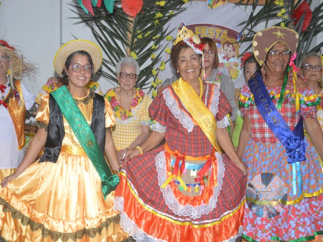 Arai da Terceira Idade  realizado em Alagoinhas, interior da Bahia 