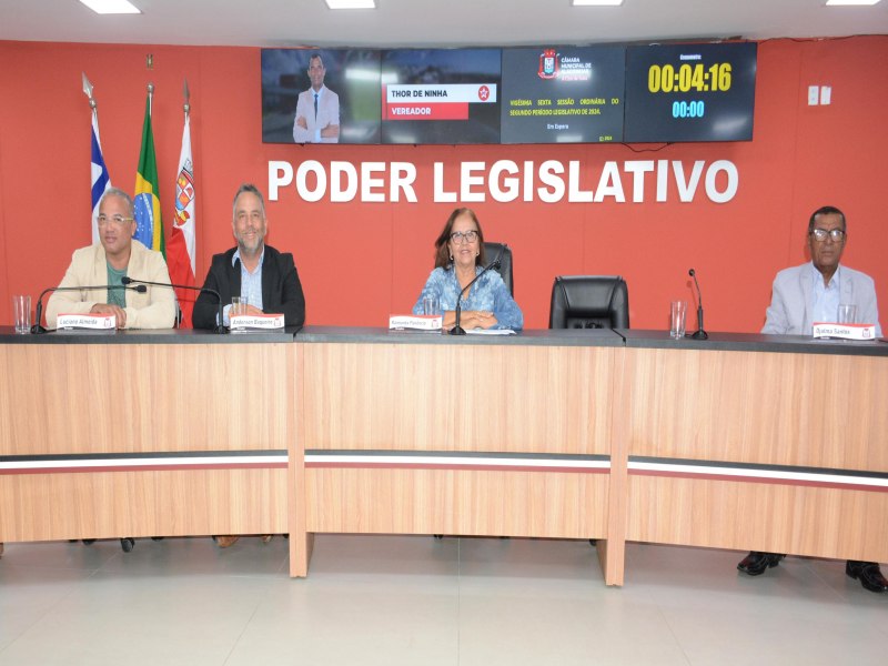 Aconteceu na Cmara municipal de Alagoinhas na sesso do dia 22/10