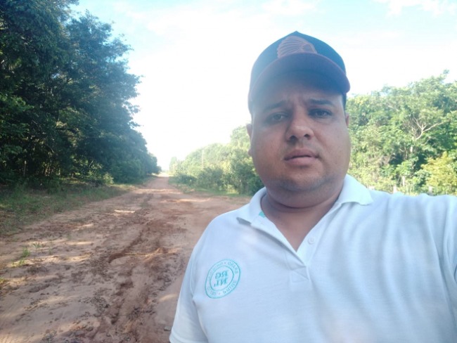Vereador Ren de Jaraguari MS visita o assetamento Primavera e pede melhorias nas estradas.
