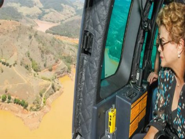 Dilma diz que será criado fundo para áreas afetadas por lama