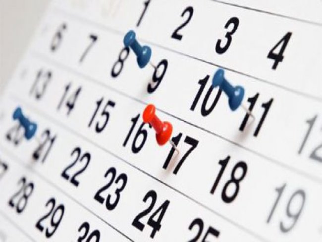 Diário Oficial divulgou hoje lista de feriados e pontos facultativos em 2016