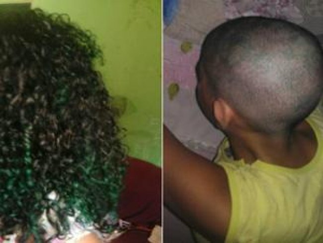 Homem raspa cabelo da filha de 12 anos e é preso na Serra