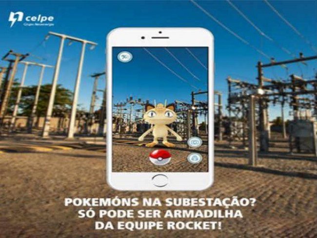 Celpe alerta sobre o perigo de jogar Pokémon GO próximo à rede elétrica