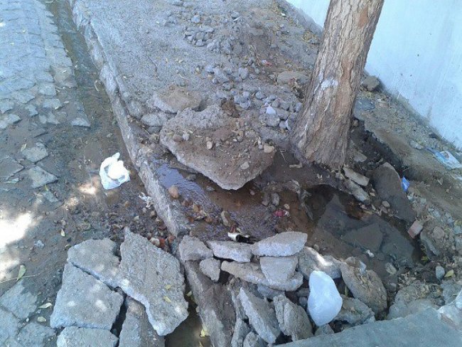 Leitor denuncia vazamento de água limpa no bairro Alto do Cocar
