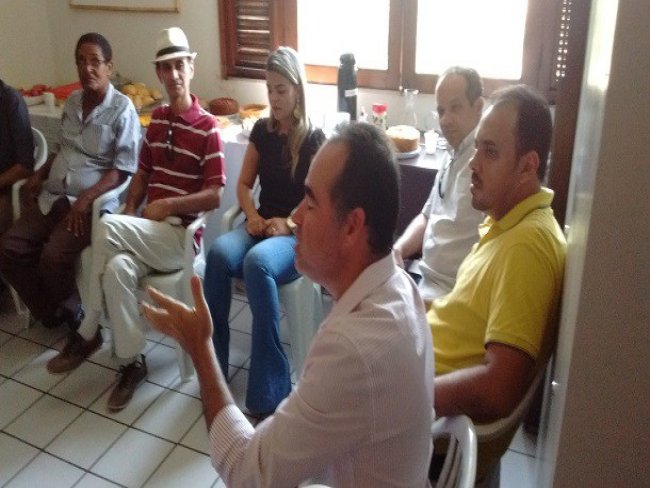 Prefeito Julio Lossio participa de reunião com membros do programa das Unidades de Conservação da Caatinga