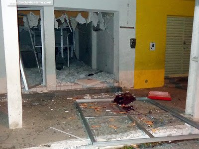 Preso principal suspeito de explodir caixas eletrônicos do bancos do Brasil e Bradesco em Tuparetama