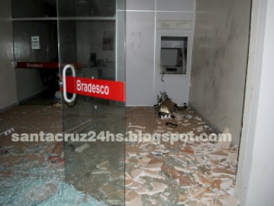 Bandidos explodem caixa eletrônico no Sertão e levam pelo menos R$ 100 mil