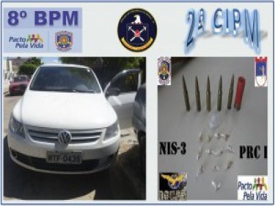 Operação conjunta apreende veículo, munições e drogas em Cabrobó