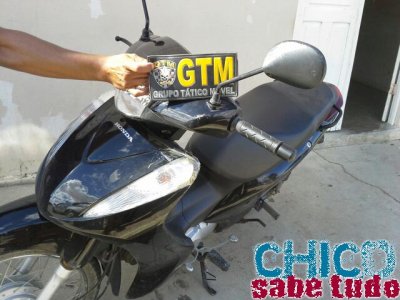 GTM encontra moto roubada em Ibó-BA