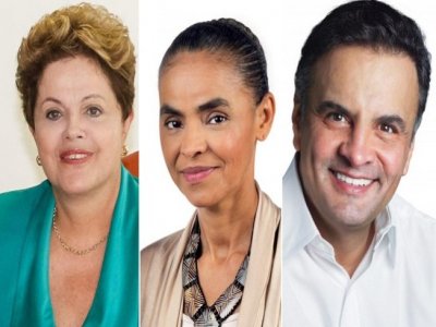 Marina abre 10 pontos sobre Aécio e venceria Dilma no 2º turno