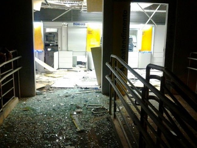 Bandidos voltam a explodir Banco do Brasil em Palmeirina no Agreste de PE