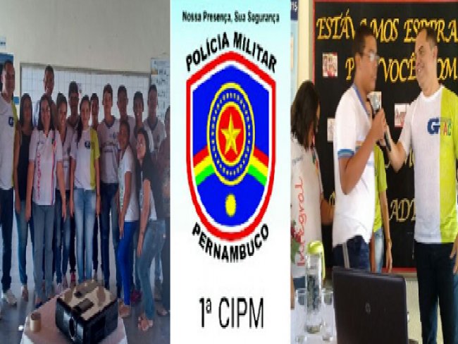 Ações preventivas da 1ª CIPM na Operação Escola Segura em Carnaubeira da Penha, 09 anos da Lei Maria da Penha