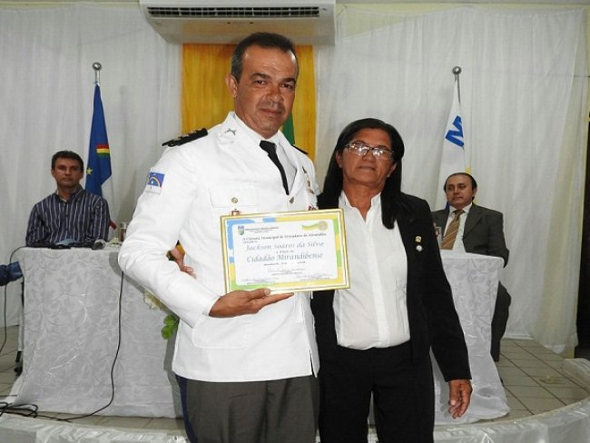  Capitão Jackson recebe Título de Cidadão Mirandibense