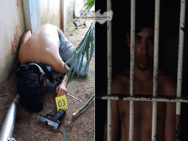 Gatunos tentam roubar moto de delegacia e trocam tiros com policial, um morre e outro é preso em Pernambuco